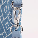 Denim Quilted Tote Bag
