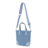 Denim Quilted Tote Bag